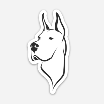 Dane Logo Sticker